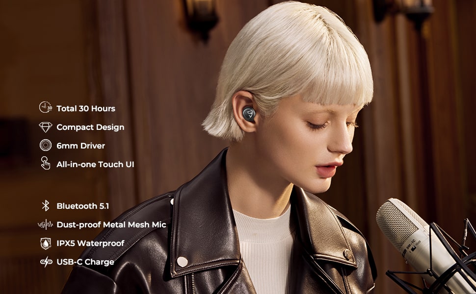 Buy Official and Original Soundpeats Free2 Wireless Earbuds in Pakistan