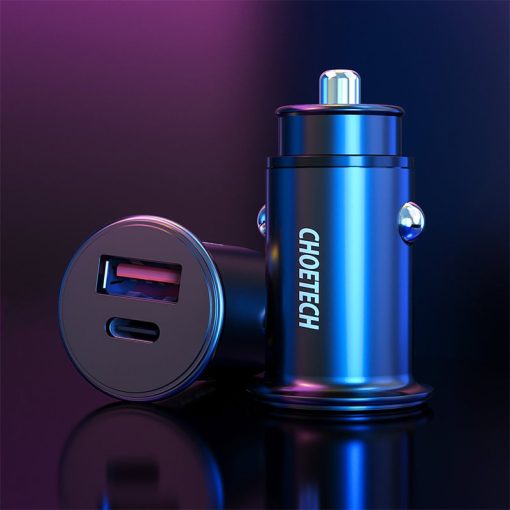 Buy Choetech Dual Port Car Charger in Pakistan