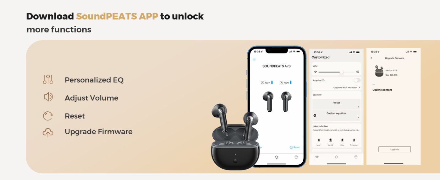 Buy SoundPEATS Air 3 Deluxe Wireless Earbuds in Pakistan