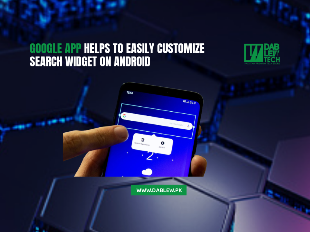 Google app helps to easily customize search widget on Android