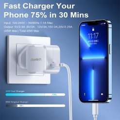 Buy Choetech USB-C PD 45W charger in Pakistan