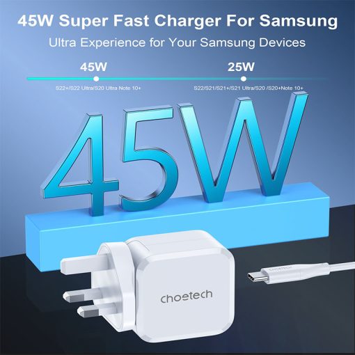 Buy Choetech USB-C PD 45W charger in Pakistan