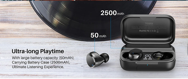 Buy TOZO T12 Pro Wireless Earbuds in Pakistan