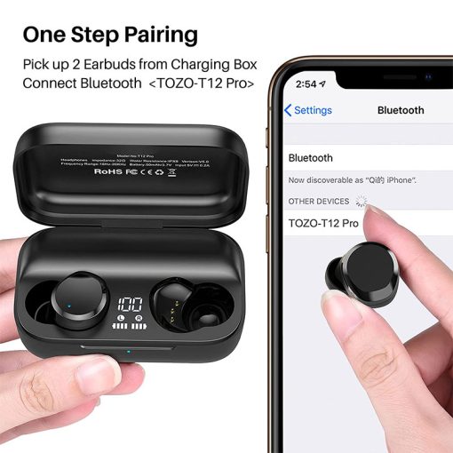 Buy TOZO T12 Pro Wireless Earbuds in Pakistan