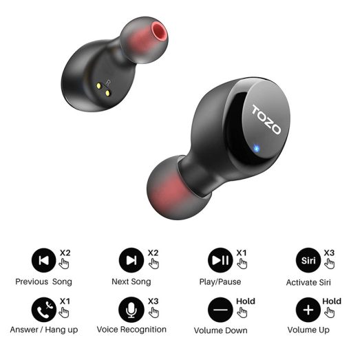 Buy TOZO T6S Bluetooth Wireless Earbuds in Pakistan