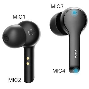 Buy TOZO T9S True Wireless Earbuds in Pakistan at Dab Lew Tech