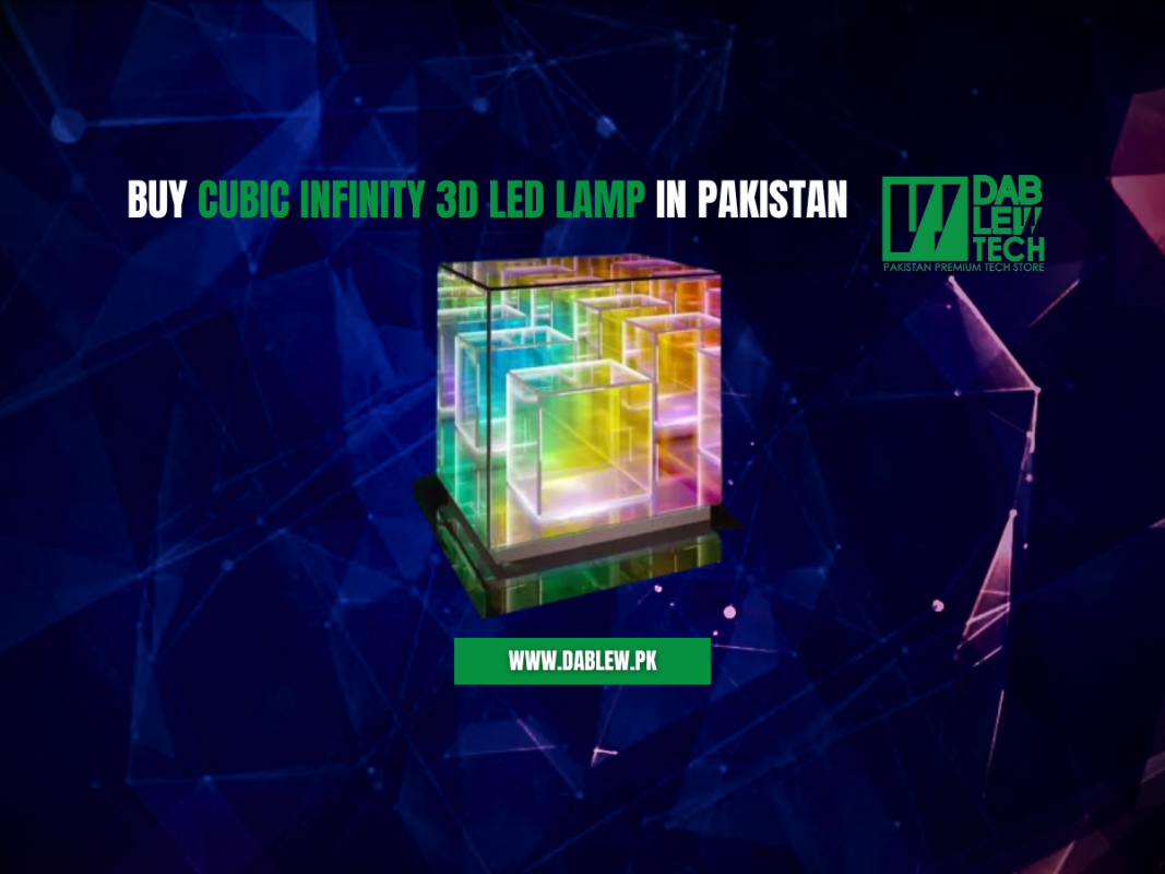 Buy Cubic Infinity 3D LED Lamp in Pakistan