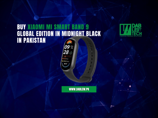 Buy Xiaomi Mi Smart Band 9 Global Edition in Midnight Black in Pakistan