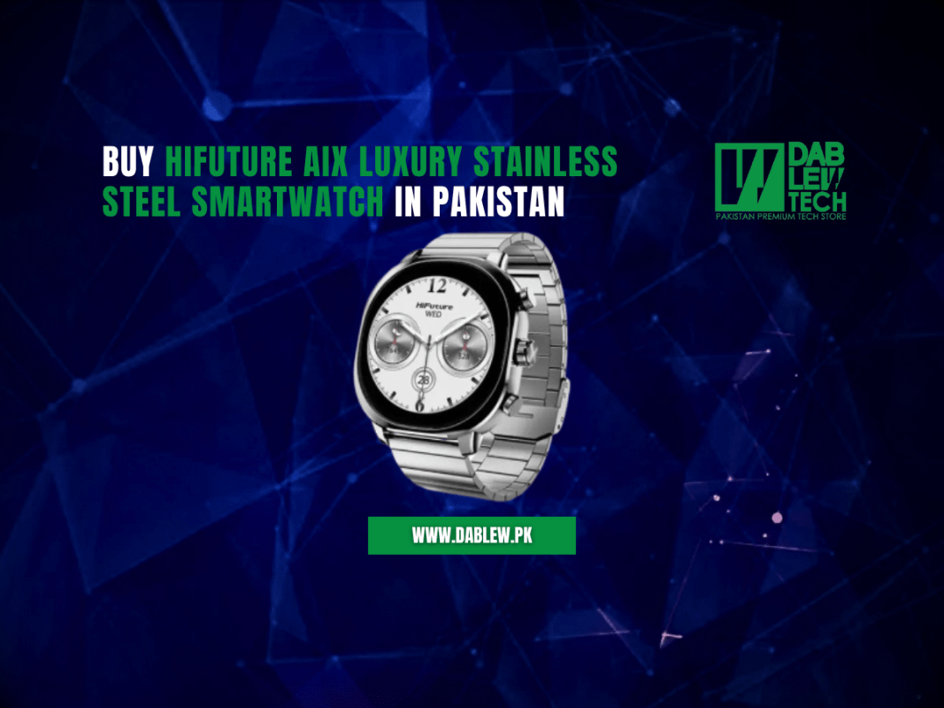 Buy HiFuture Aix Luxury Stainless Steel Smartwatch in Pakistan