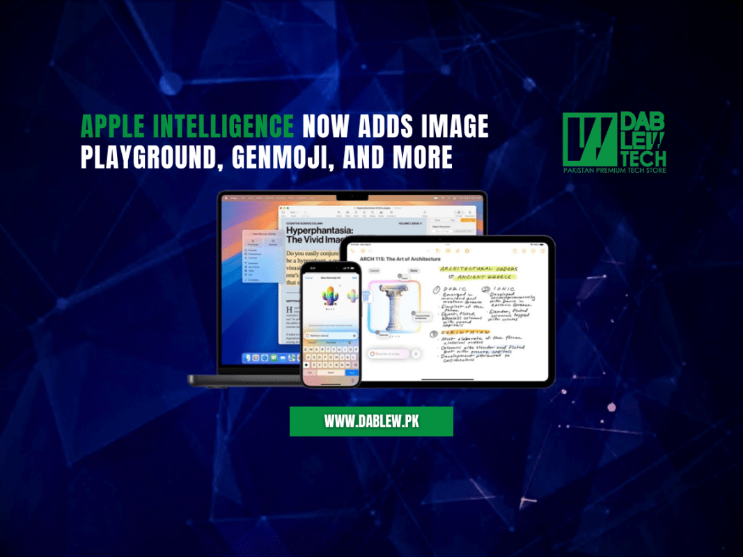 Apple Intelligence Now Adds Image Playground And Genmoji