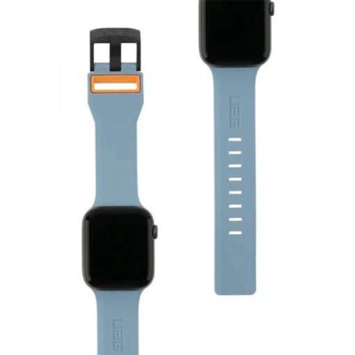 UAG Civilian Apple Watch Strap for Series 1-10, SE/SE2 44mm - Slate/Orange - Image 4