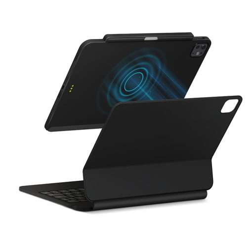 Uniq Axel Snap-Easy Magnetic Stand Case for iPad Pro 11” M4 & iPad Air 11” – Black - Image 2