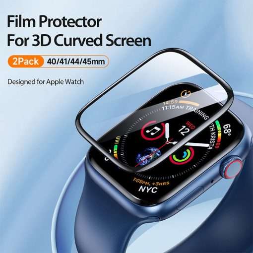 Dux Screen Protector for Apple Watch Series 10 46mm - Pack of 2 - Image 3