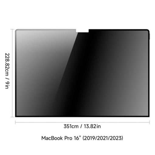 Dux Privacy Screen Protector for Apple MacBook Pro 16” (2019,2021,2023) - Image 3