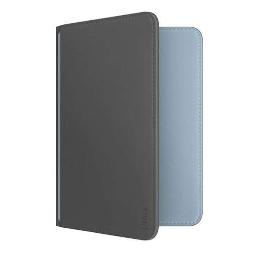 Uniq Belmont Passport and Card Holder with Tracker & RFID Blocking - Charcoal - Image 2