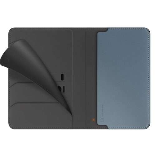 Uniq Belmont Passport and Card Holder with Tracker & RFID Blocking - Charcoal - Image 4