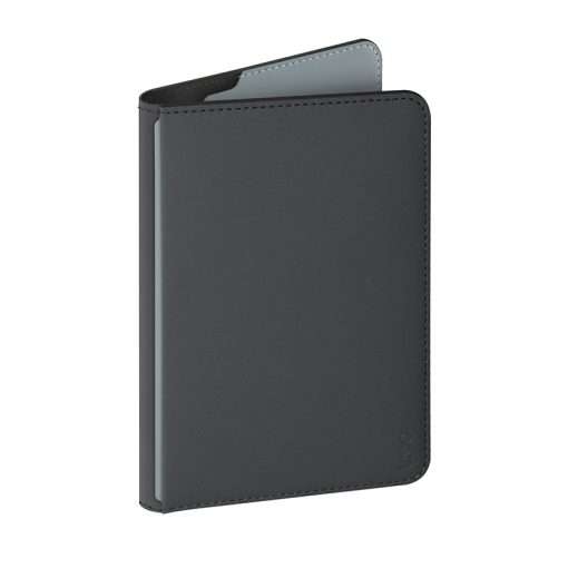 Uniq Belmont Passport and Card Holder with Tracker & RFID Blocking - Charcoal - Image 3