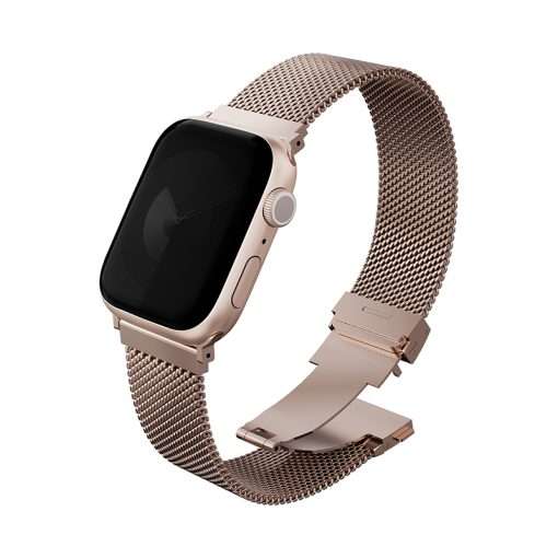 UNIQ Dante Pro Apple Watch Series 1-10 SE/SE2 Mesh Steel Strap 42/41/40MM – Rose