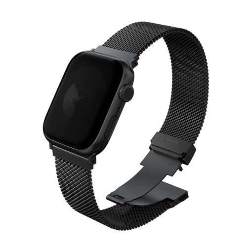 UNIQ Dante Pro Apple Watch Series 1-10 SE/SE2 Mesh Steel Strap 42/41/40MM – Black