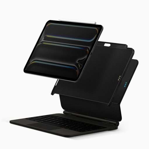 Uniq Axel Magnetic Stand Case for iPad Pro 13” M4 – Black