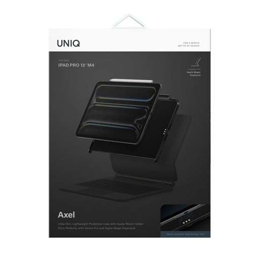 Uniq Axel Magnetic Stand Case for iPad Pro 13” M4 – Black - Image 8