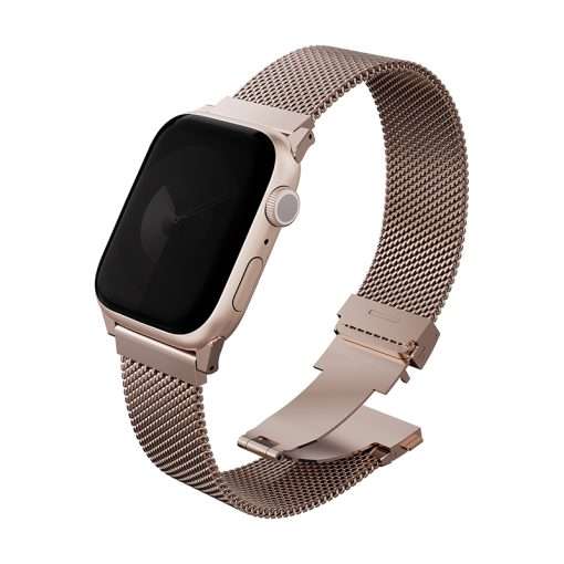 UNIQ Dante Pro Apple Watch Series 1-10 SE/SE2 & Ultra/2 Mesh Steel Strap 49/46/45/44MM – Rose