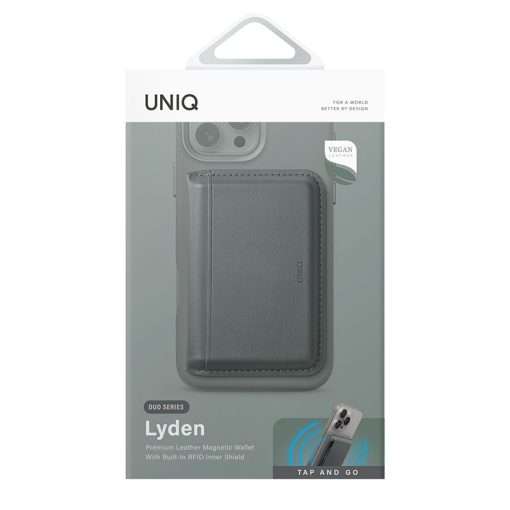 Uniq Lyden DS RFID-Blocking Magnetic Wallet - Green - Image 4