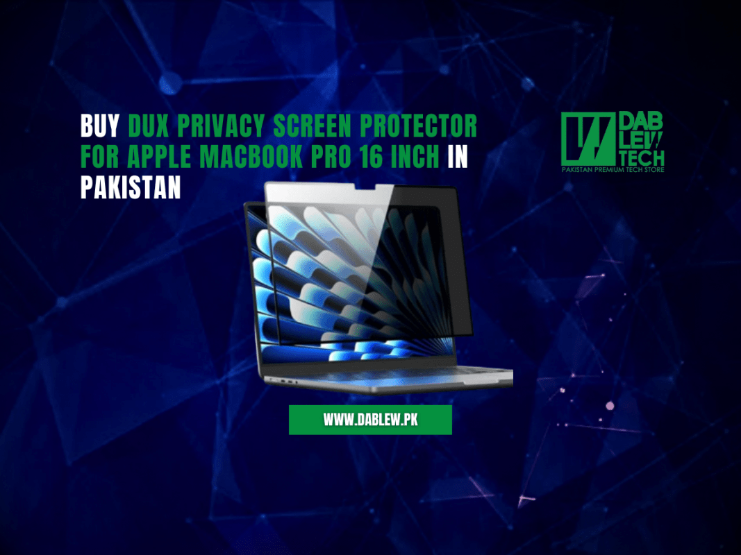 Buy Dux Privacy Screen Protector for Apple MacBook Pro 16 inch in Pakistan