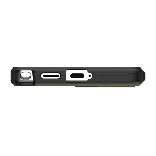 UAG Civilian Magsafe Compatible Phone Case for Samsung Galaxy S25 Ultra – Olive/Orange - Image 4