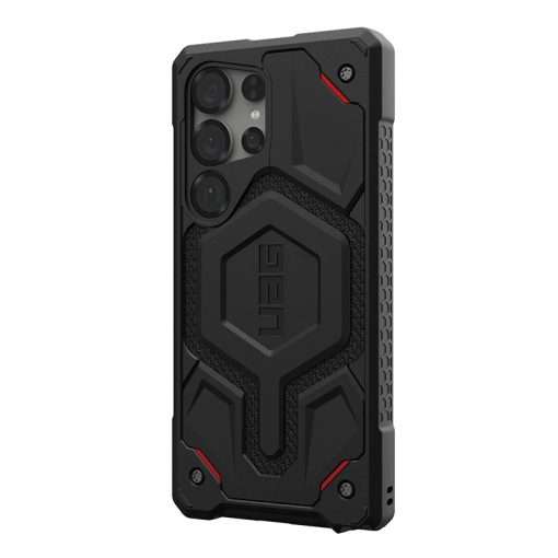 UAG Monarch Pro MagSafe Compatible Phone Case for Samsung Galaxy S25 Ultra – Black - Image 4