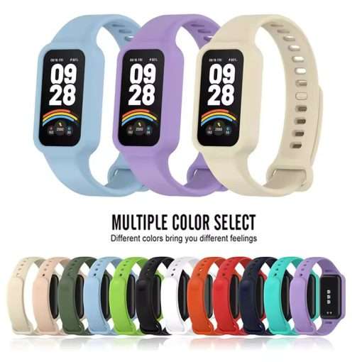 Correa Silicone Replacement Strap For Xiaomi Smart Band 9 Active