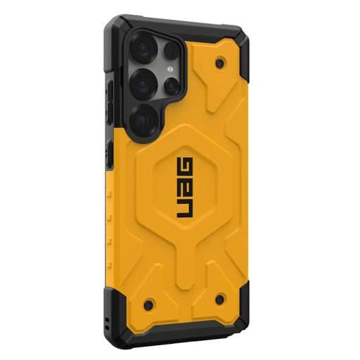 UAG Pathfinder Magsafe Compatible Phone Case for Samsung Galaxy S25 Ultra – Yellow - Image 3