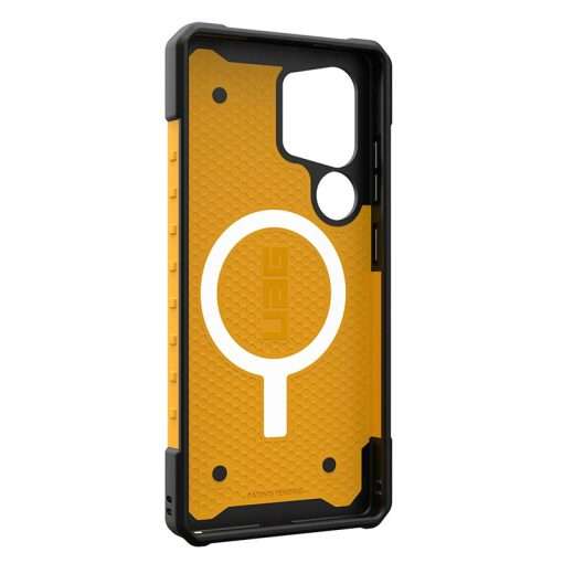 UAG Pathfinder Magsafe Compatible Phone Case for Samsung Galaxy S25 Ultra – Yellow - Image 4