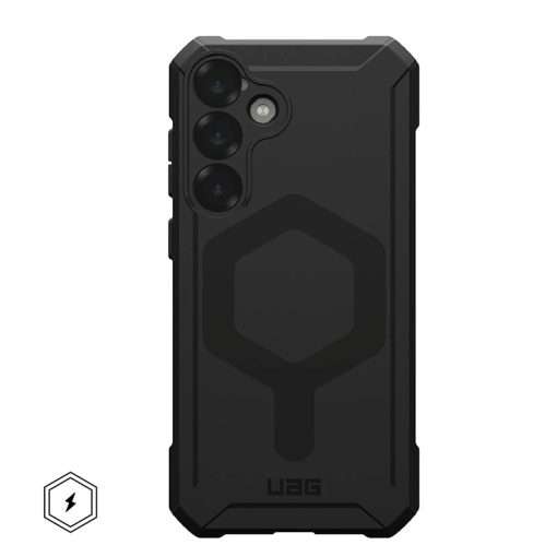 UAG Essential Armor Magsafe Compatible Phone Case for Samsung Galaxy S25 Plus - Black