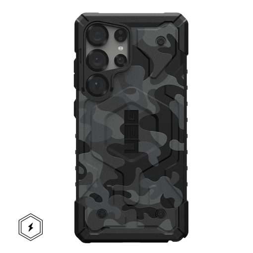 UAG Pathfinder SE Magsafe Compatible Phone Case for Samsung Galaxy S25 Ultra – Midnight Camo