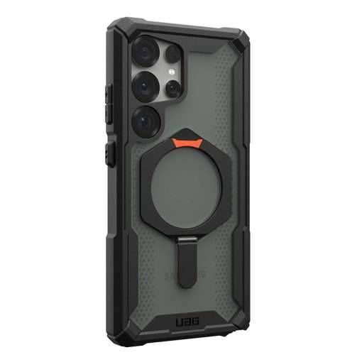 UAG Plasma XTE MagSafe Compatible Phone Case for Samsung Galaxy S25 Ultra - Black/Orange - Image 7