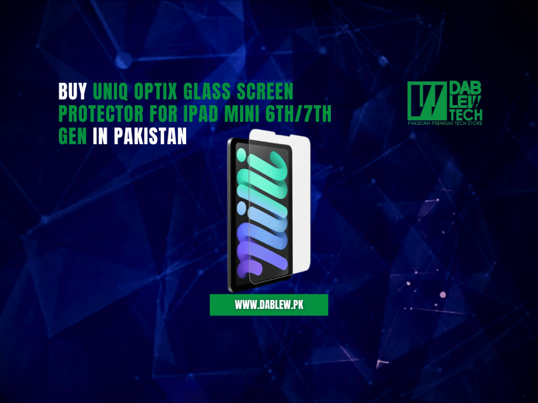 Buy UNIQ Optix Glass Screen Protector for iPad Mini 6th/7th Gen in Pakistan