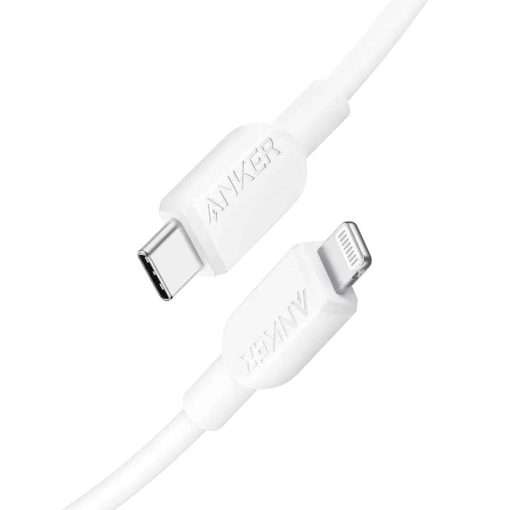 Anker 310 USB-C to Lightning Cable 0.9m - White - Image 2