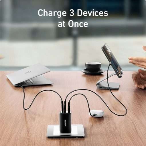 Anker 735 Charger (Nano II 65W) - Black - Image 3