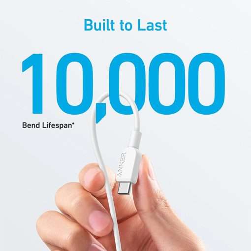 Anker 310 USB-C to USB-C Cable 0.9m – White - Image 2