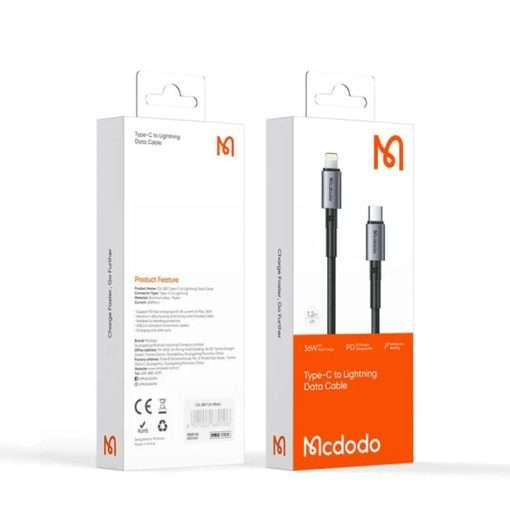 Mcdodo 36W Type-C To Lightning  Cable - 1.2m CA-2850 - Black - Image 8