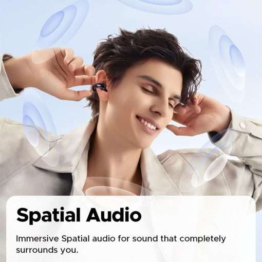 SoundPEATS PearlClip Pro Ear Ultra Open Ear Earbuds with Bluetooth 5.4, Clip On Ear Buds with Mic, IPX5, 24 Hrs, for Running Cycling Fitness - Image 10