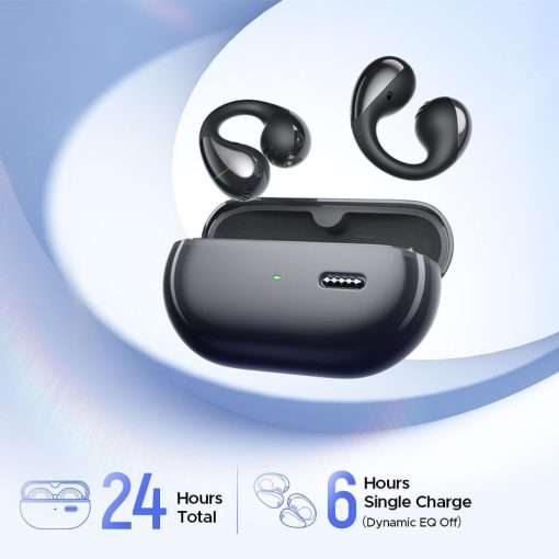 SoundPEATS PearlClip Pro Ear Ultra Open Ear Earbuds with Bluetooth 5.4, Clip On Ear Buds with Mic, IPX5, 24 Hrs, for Running Cycling Fitness - Image 4