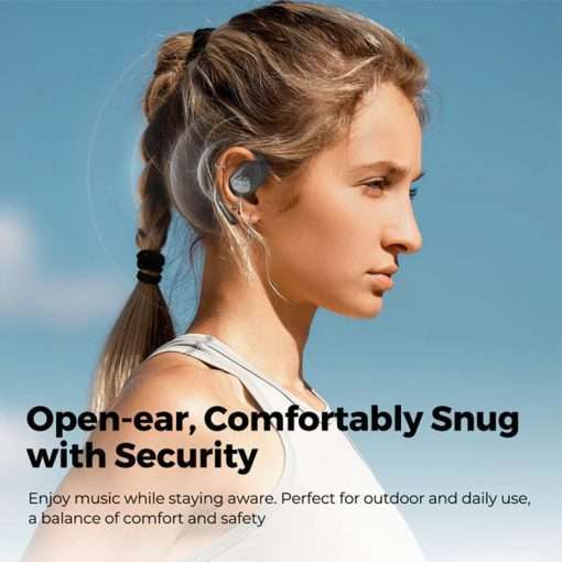 Soundpeats Gofree 2+ Wireless Open Ear Earphone - Black - Image 3