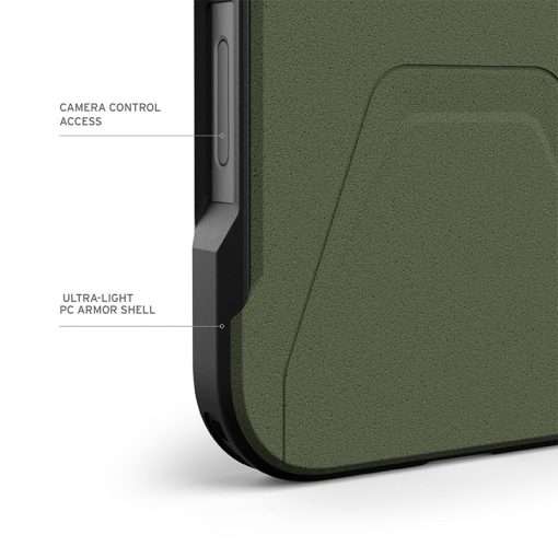 UAG Civilian Magsafe Compatible Phone Case for iPhone 16 Pro Max - Olive - Image 9