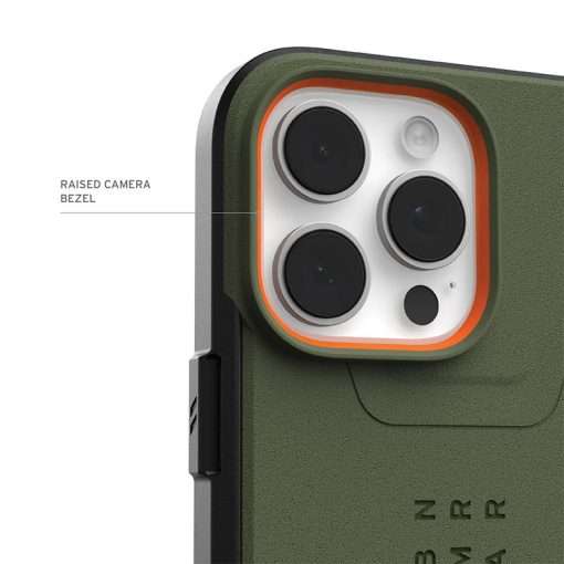UAG Civilian Magsafe Compatible Phone Case for iPhone 16 Pro Max - Olive - Image 8