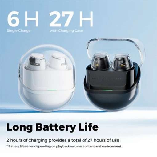 SoundPEATS Clear Dot True Wireless Earphones with Bluetooth 5.3 Earbuds with Dual Mic, AI call Noise Cancelling, Gaming Mode, App Support - Image 4