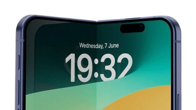The iPhone Fold is now being tested with an under-display camera
