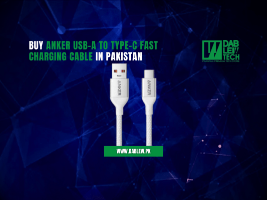 Buy Anker USB-A TO TYPE-C Fast Charging Cable in Pakistan