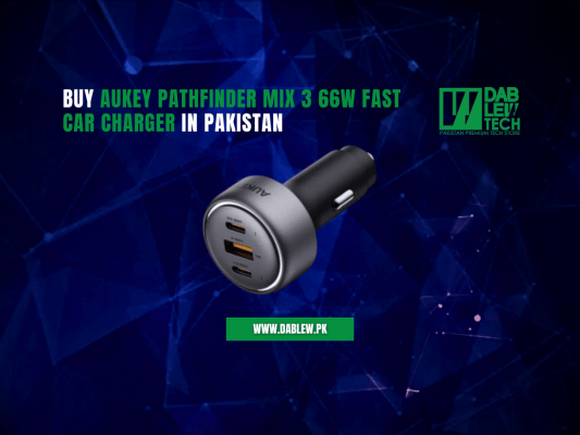 Buy Aukey Pathfinder Mix 3 66W Fast Car Charger in Pakistan